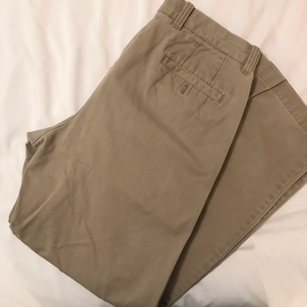 Bass khaki chinos 34x34